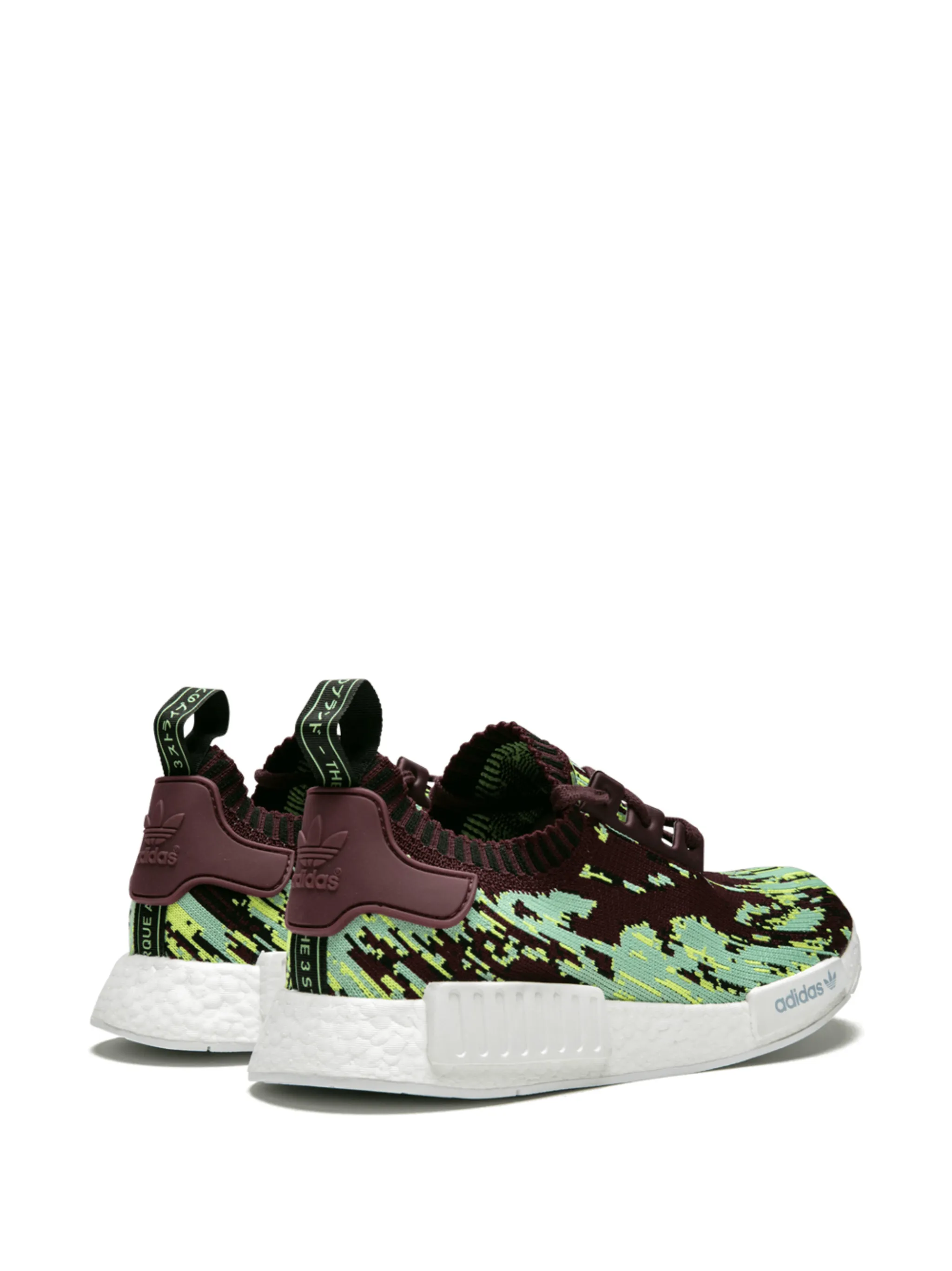 Кроссовки NMD R1 PK Adidas, коричневый — фото 3