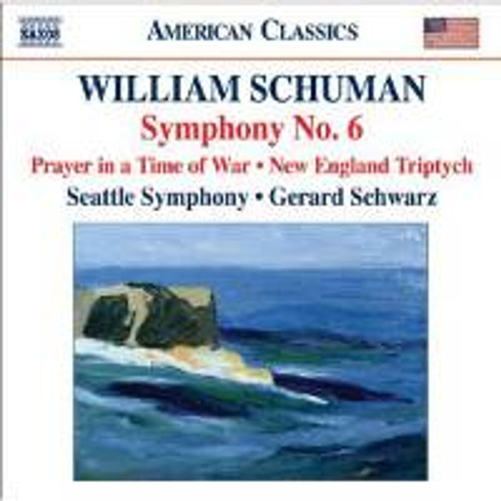 

Диск CD Schuman: Symphony 6 / Prayer in Time of War / New England Triptych - William Schuman, Gerard Schwarz, Seattle Symphony Orchestra