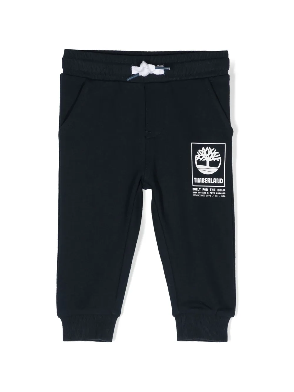 

Спортивные брюки с логотипом Timberland Kids, синий