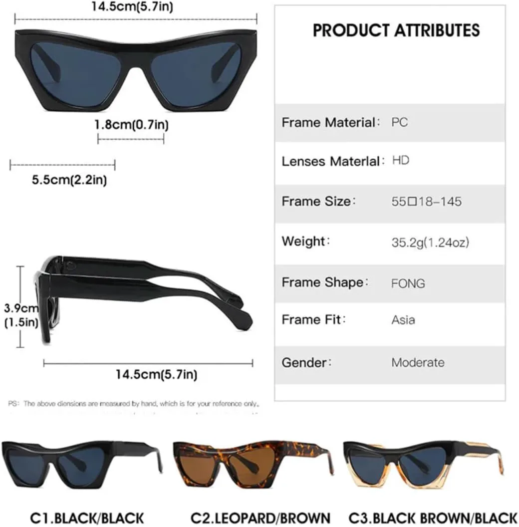 

Винтажные солнцезащитные очки «кошачий глаз» для женщин в стиле панк, роскошные, сексуальные, популярные (фиолетовый, светло-черный) TVTBBVV, Purple Light Black