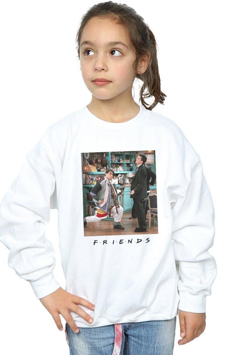 

Толстовка Joey Lunges Friends, белый
