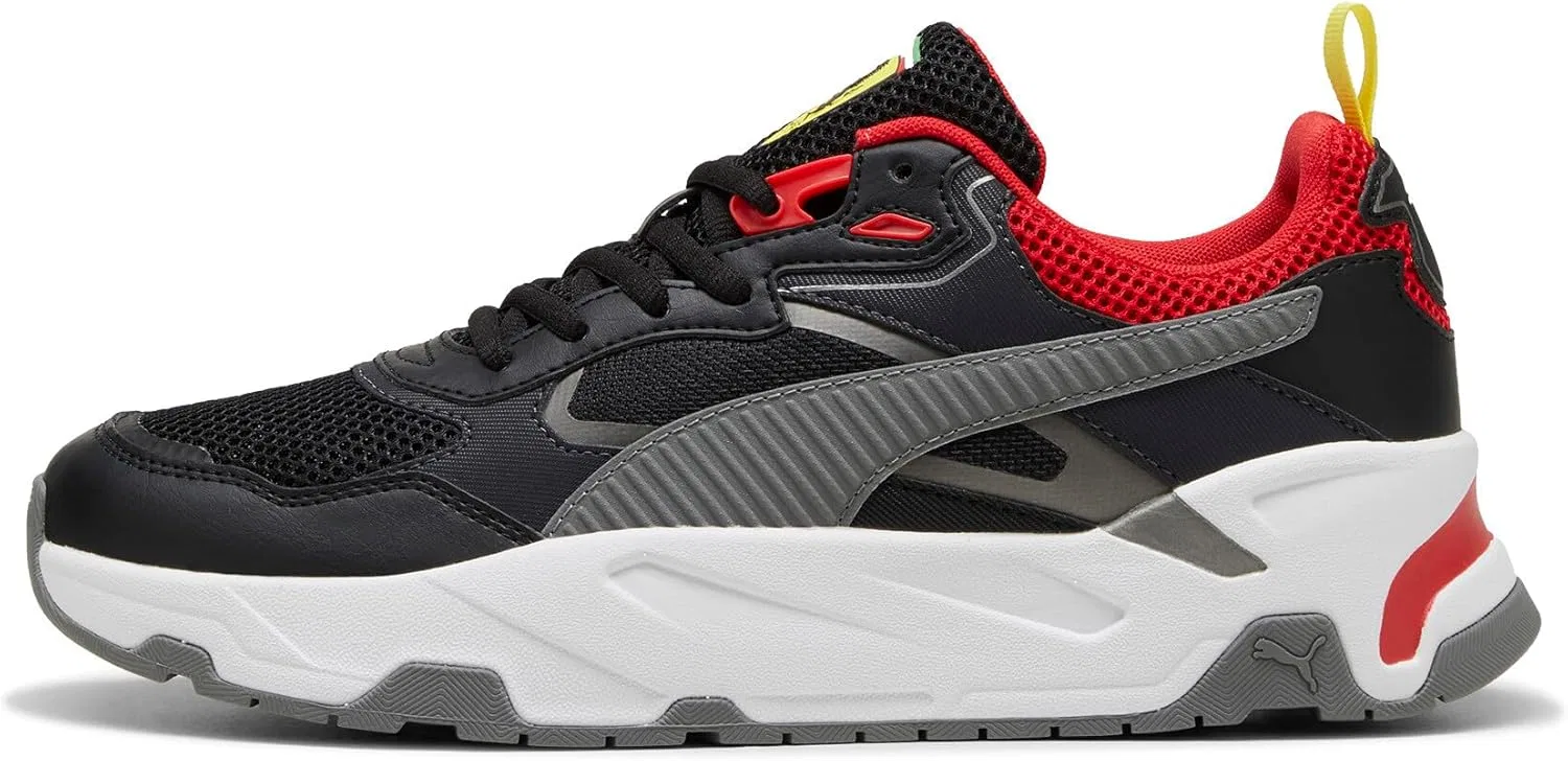 Мужские кроссовки PUMA Ferrari Trinity, Black Rosso Corsa