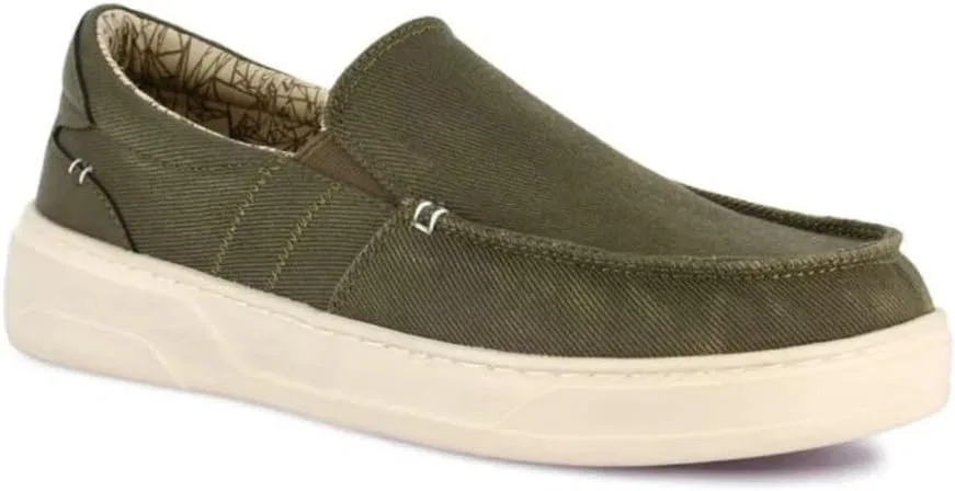 Туфли GRÜNLAND Herrenschuh im Mokassin-Stil, Olive — фото 2