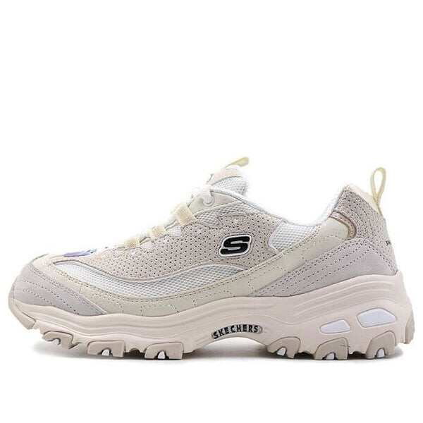 Кроссовки d'lites low-top running shoes white Skechers, белый