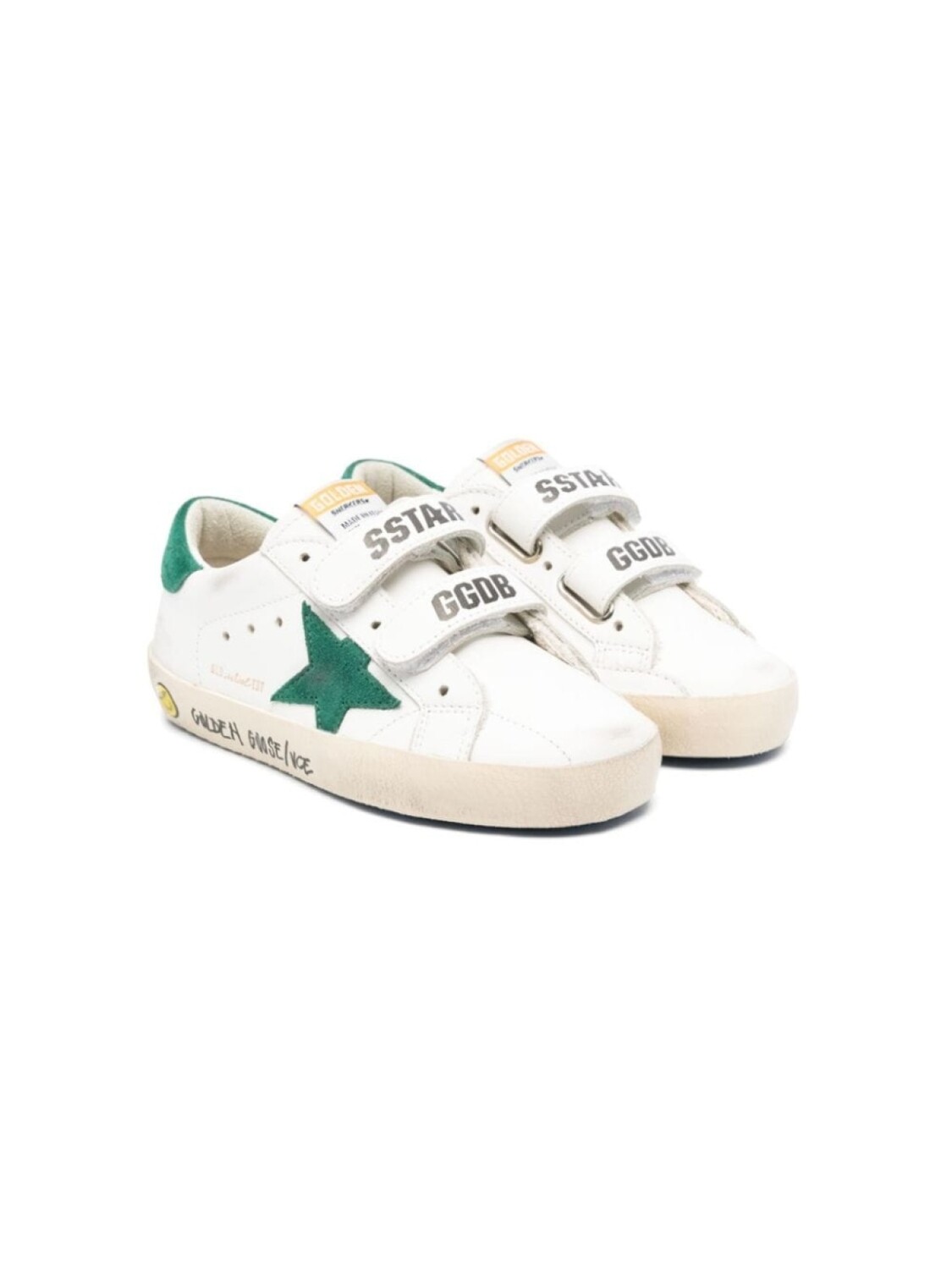 

Golden Goose Kids кеды Old School, белый