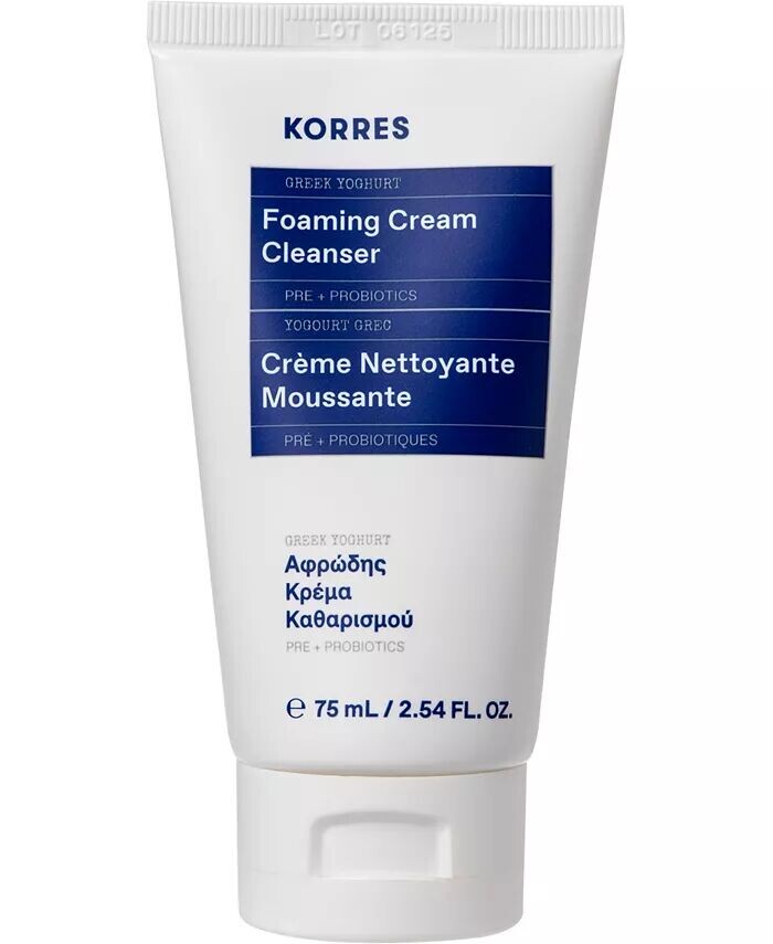 

Очищающий крем-пенка с греческим йогуртом Travel-Size, 2,54 унции Korres