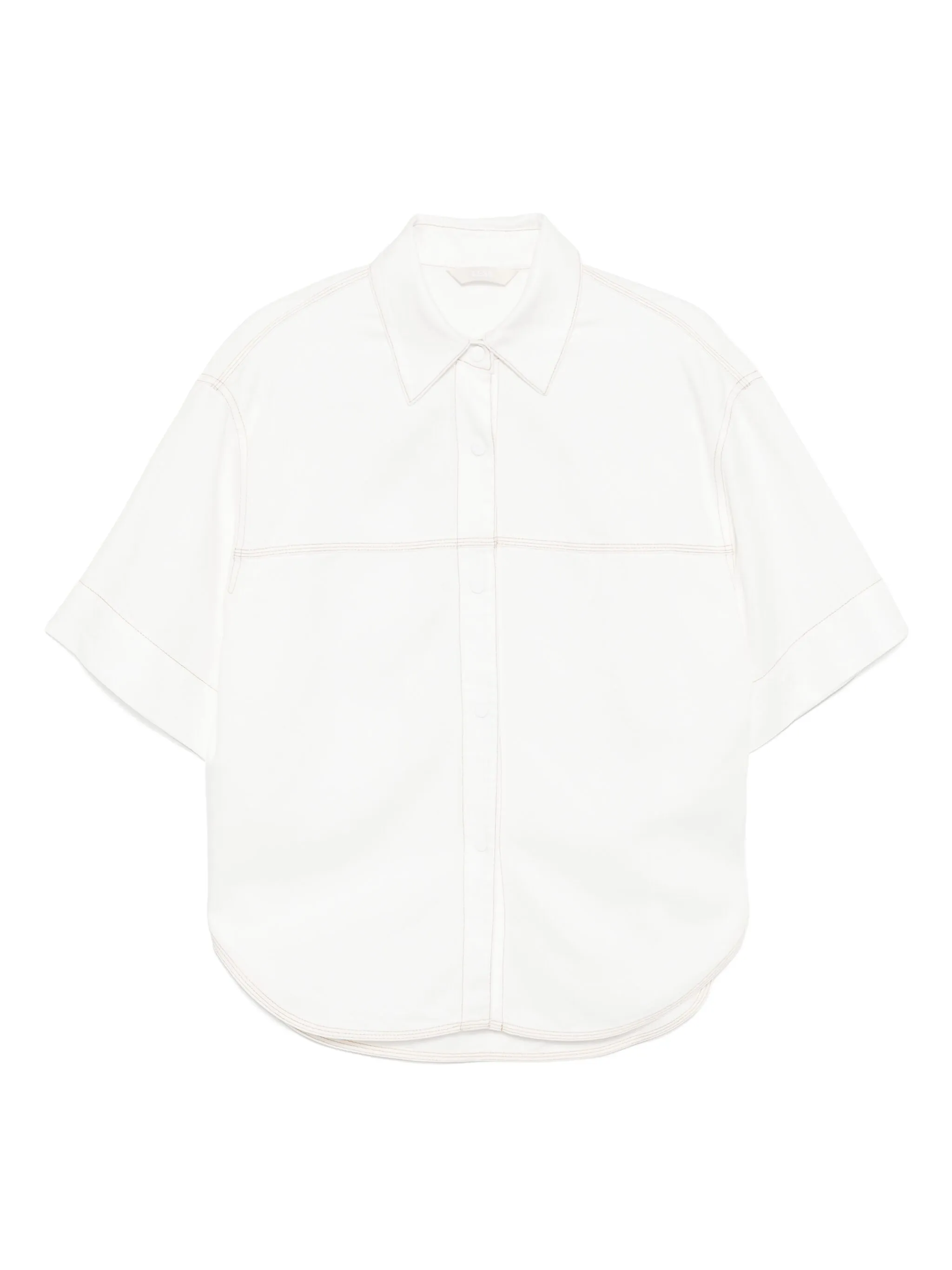 

Джинсовая рубашка Less, белый