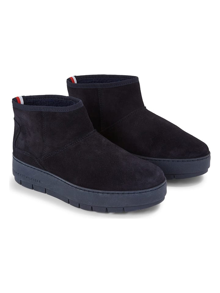 Сапоги Tommy Hilfiger Shoes, темно-синий