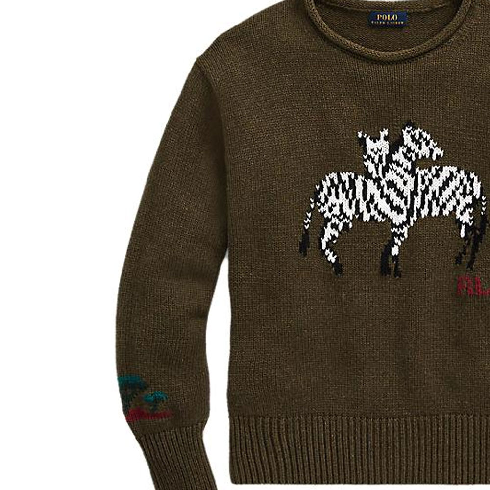 

Свитер женский зеленый Polo Ralph Lauren