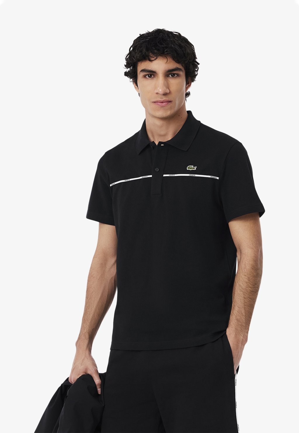 

Поло SHORT SLEEVES Lacoste, антрацит