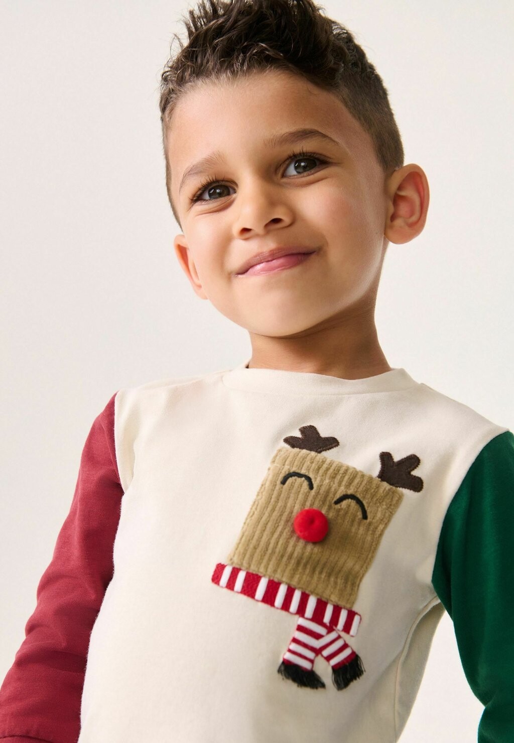 

Топ с длинными рукавами CHRISTMAS REGULAR FIT Next, зеленый