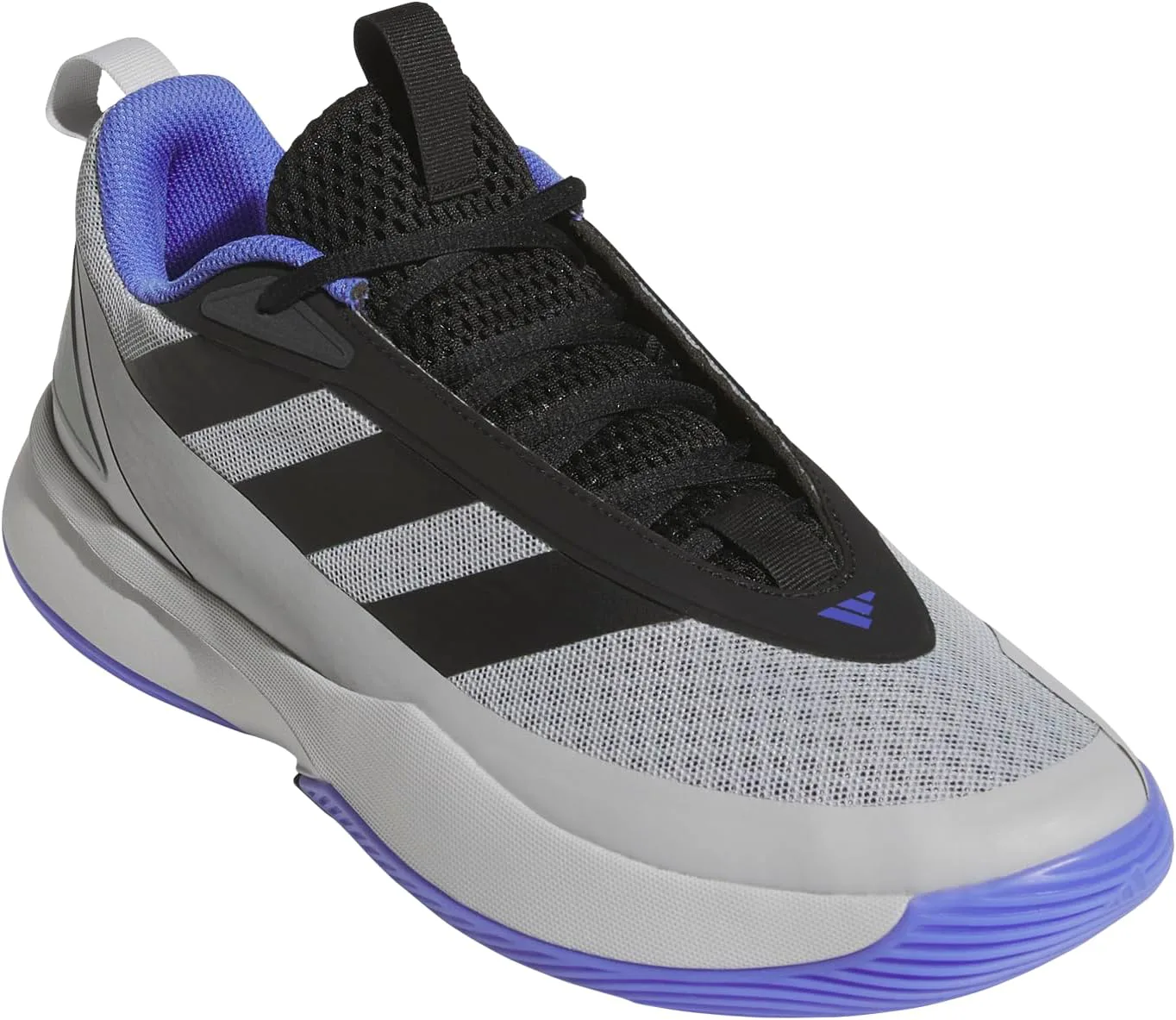 Мужские баскетбольные кроссовки Adidas Subzone, серый/черный/синий — фото 2
