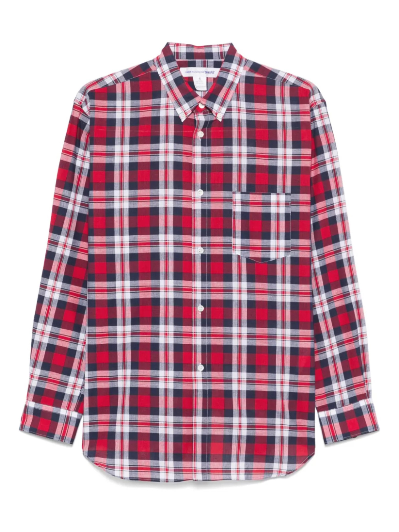 

Клетчатая рубашка Comme Des Garçons Shirt, красный