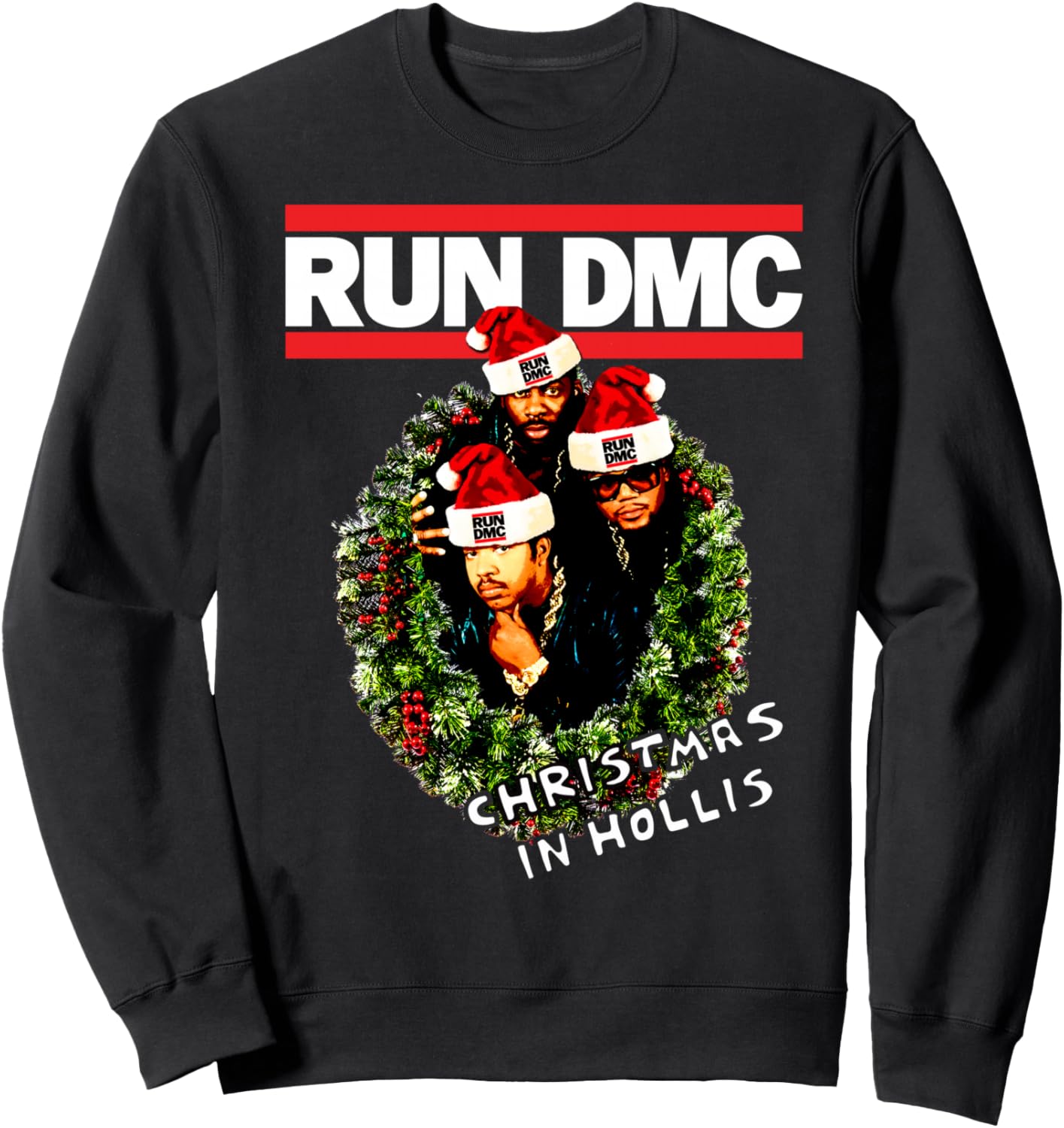 

Черная толстовка Run DMC Christmas In Hollis, размер S, Черный, Черная толстовка Run DMC Christmas In Hollis, размер S