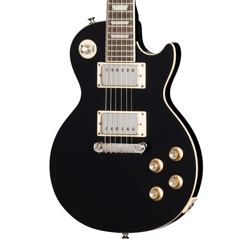 

Электрогитара Epiphone Power Players Les Paul Electric Guitar, Dark Matter Ebony w/Gig Bag