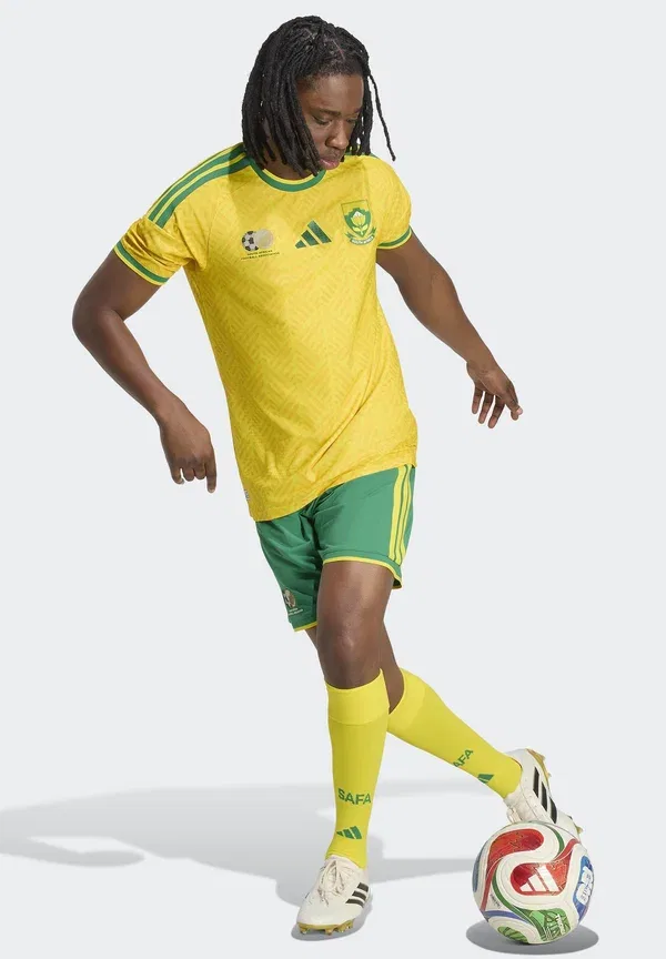 Футболка сборной ЮАР 26 Home Authentic Adidas Performance, командный желтый — фото 2