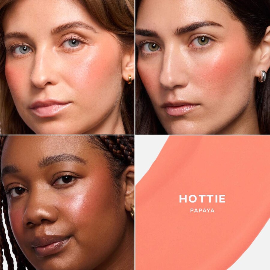 Жидкие кремовые румяна Dew Blush Saie, 0.40 oz/12 mL, Hottie — фото 2