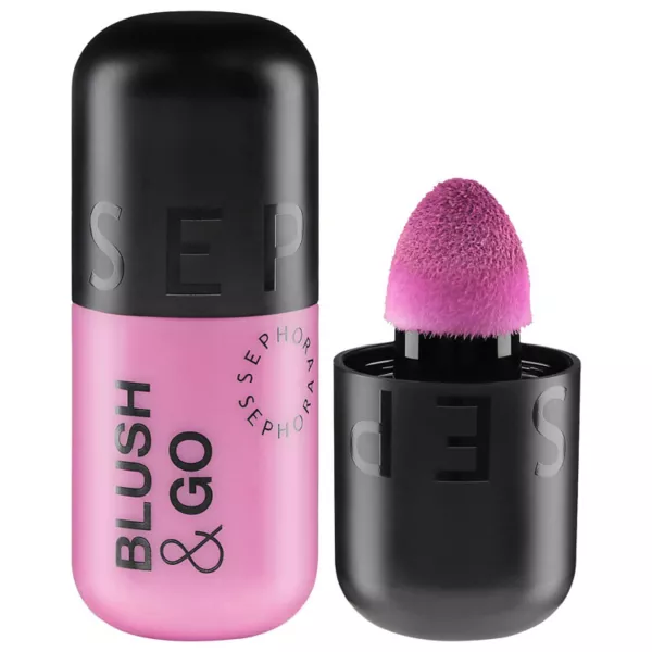 

Blush & go стойкие матовые жидкие румяна для губ и щек Sephora Collection, цвет on cloud 9