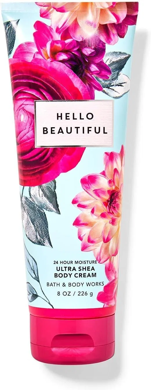 Крем для тела Bath & Body Works Hello Beautiful с ароматом гардении, жасмина и магнолии, 226 мл
