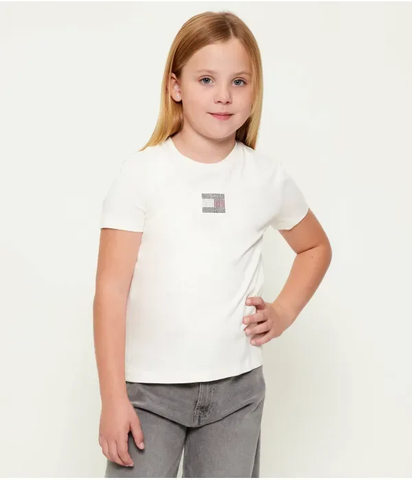 Футболка regular fit Tommy Hilfiger, экрю