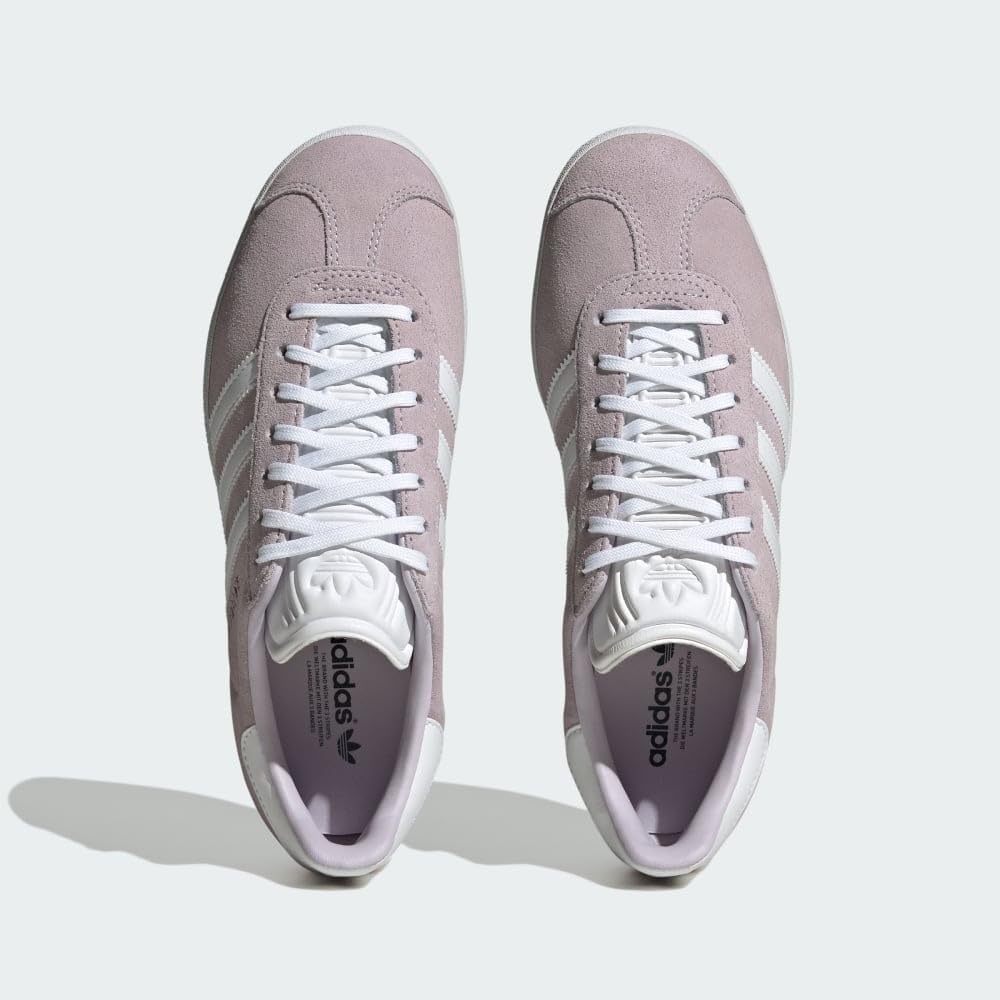 Кроссовки adidas Gazelle для мужчин, белый/черный/серебряный — фото 3