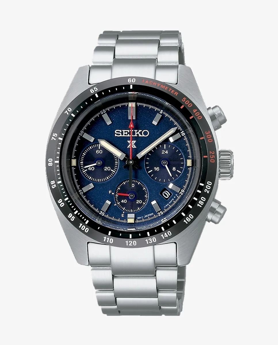 

Мужские часы Prospex SSC815P1 из стали с серебряным ремешком Seiko, серебряный