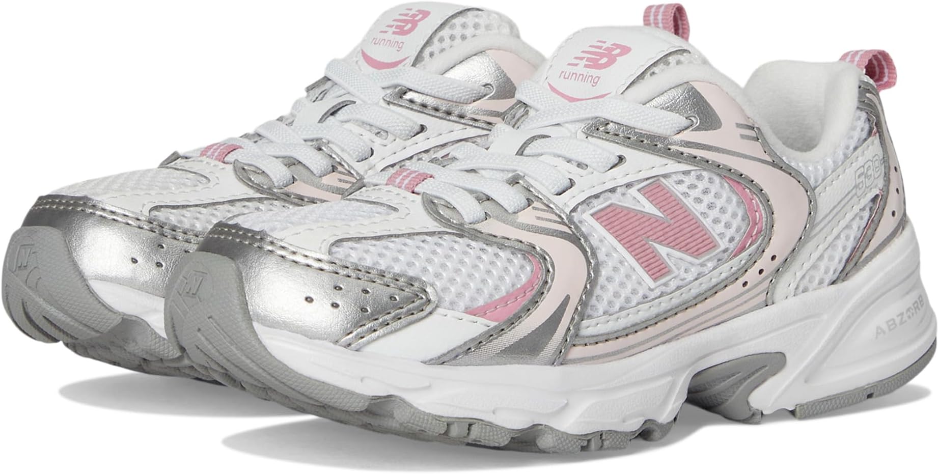 

Кроссовки New Balance Kids 530 Bungee, цвет Reflection/Pink Taffy