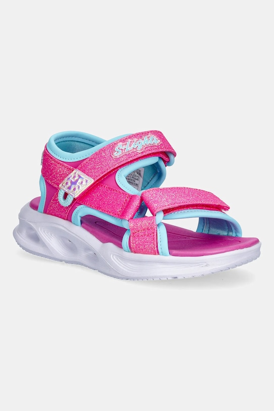 

Детские сандалии SOLA GLOW SANDAL Skechers, розовый