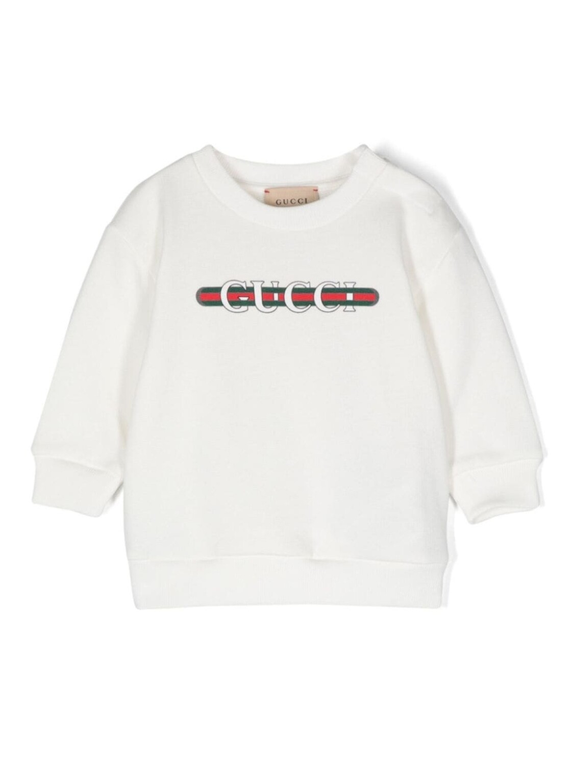 

Gucci Kids толстовка из хлопка с принтом, белый