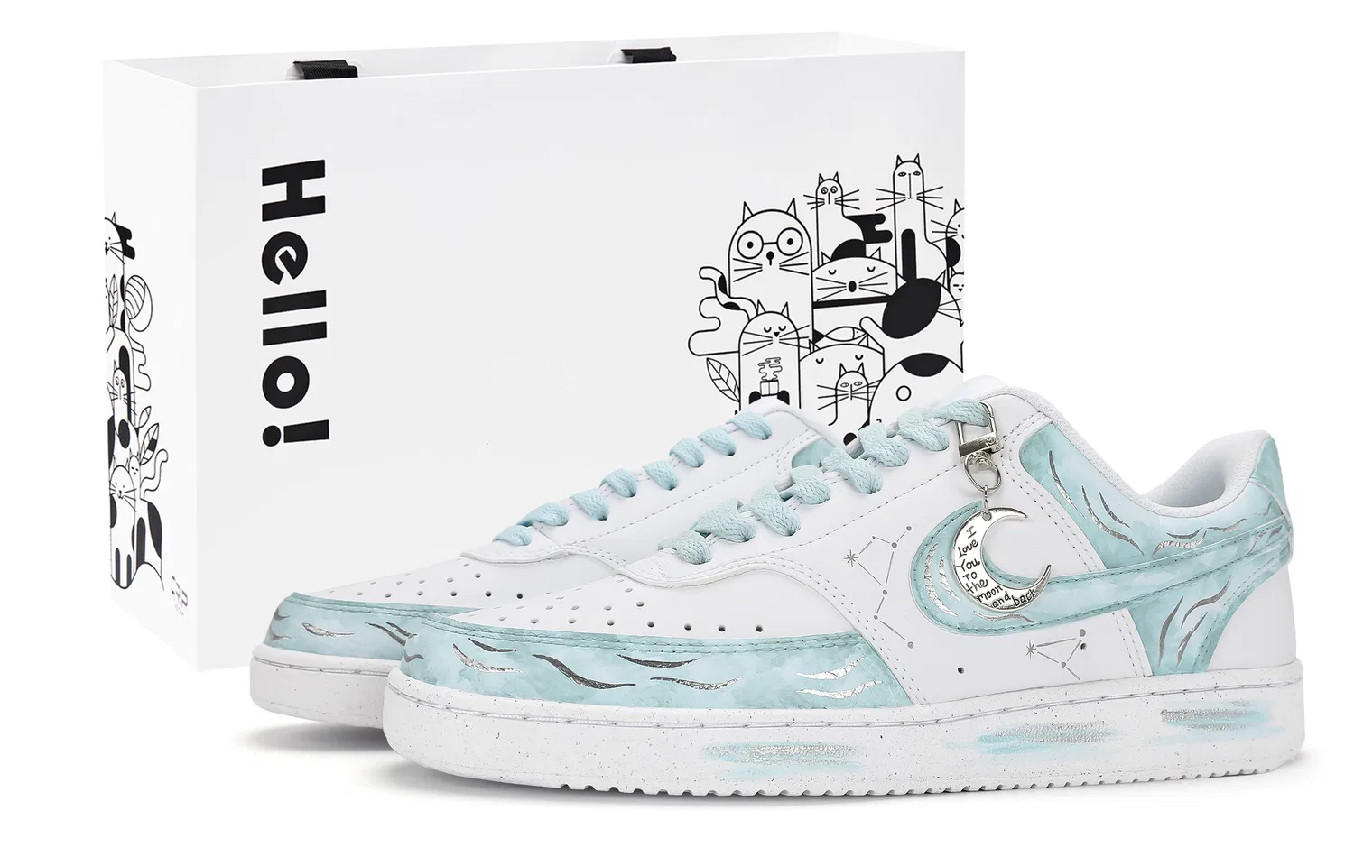 Скетборд-кеды Nike Azure