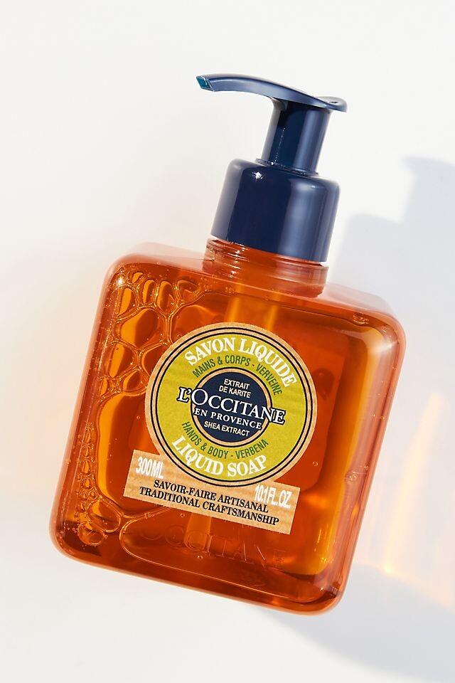 

Жидкое мыло для рук и тела L'Occitane с вербеной Ши, синий