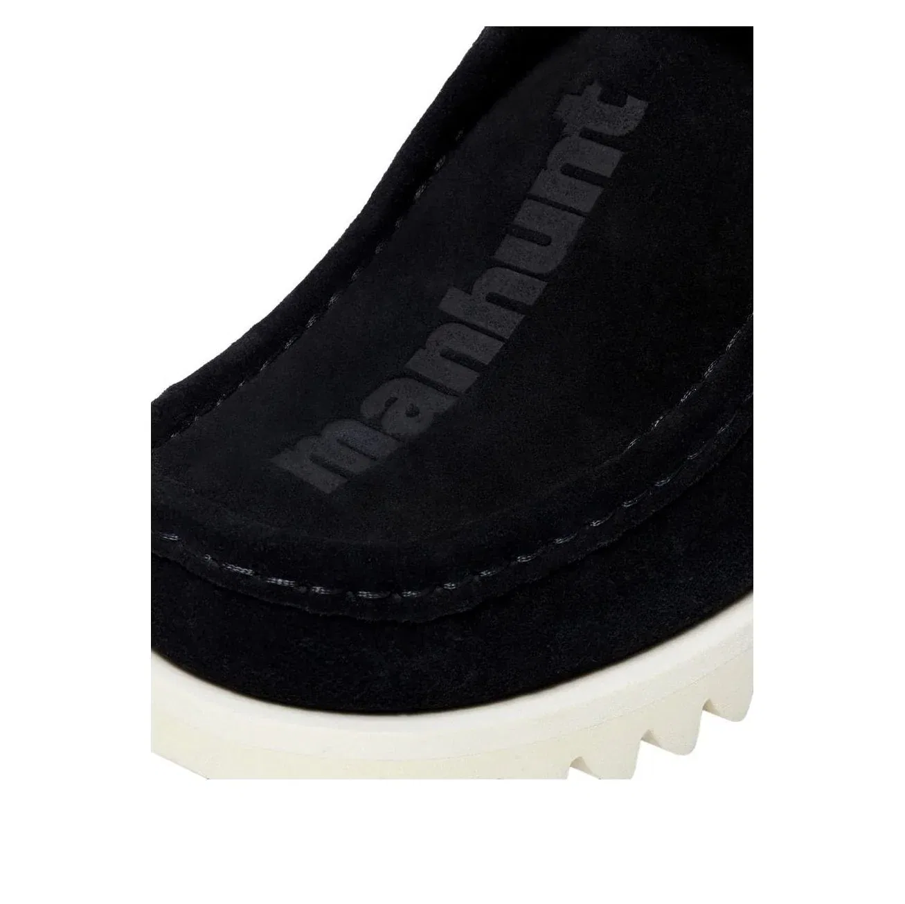 Замшевые ботинки A Bathing Ape Manhunt #1 'Black' 1I20-191-012-BLK, черный — фото 4