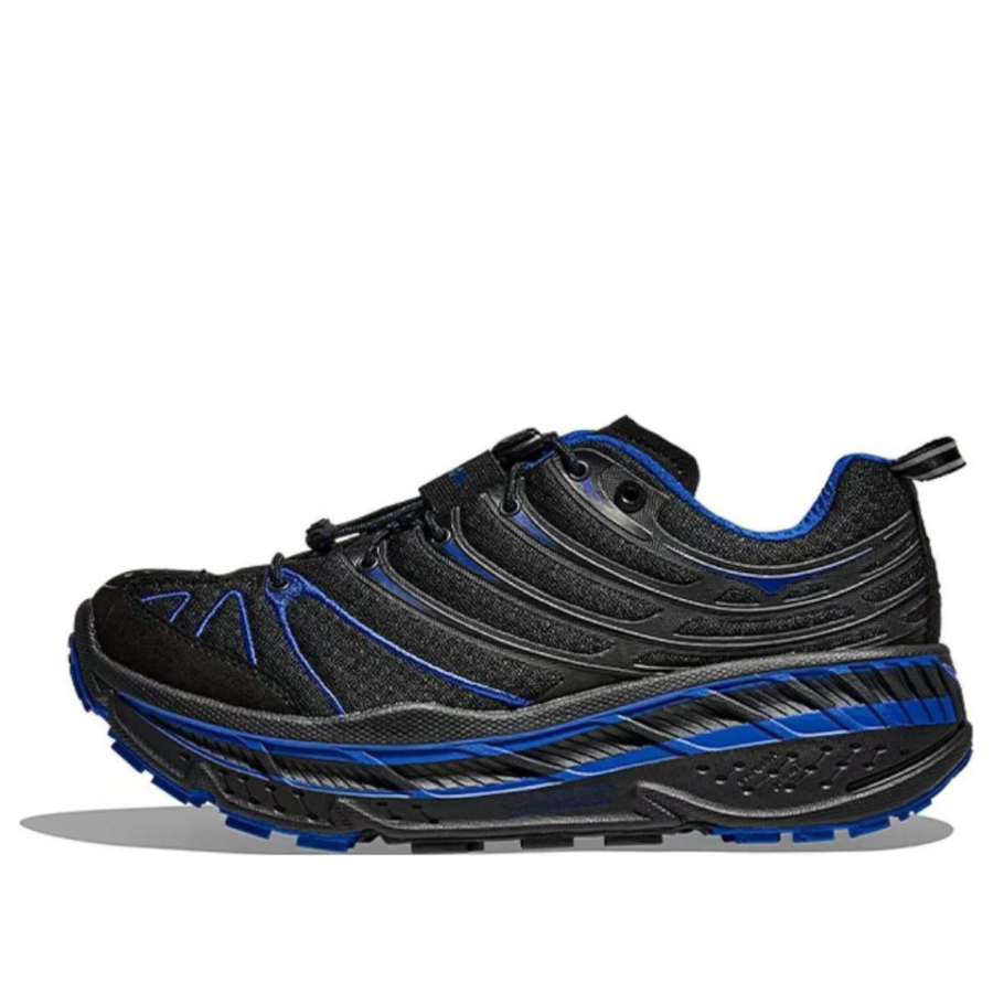 

Кроссовки HOKA ONE ONE Stinson EVO 'Black Blue', черный