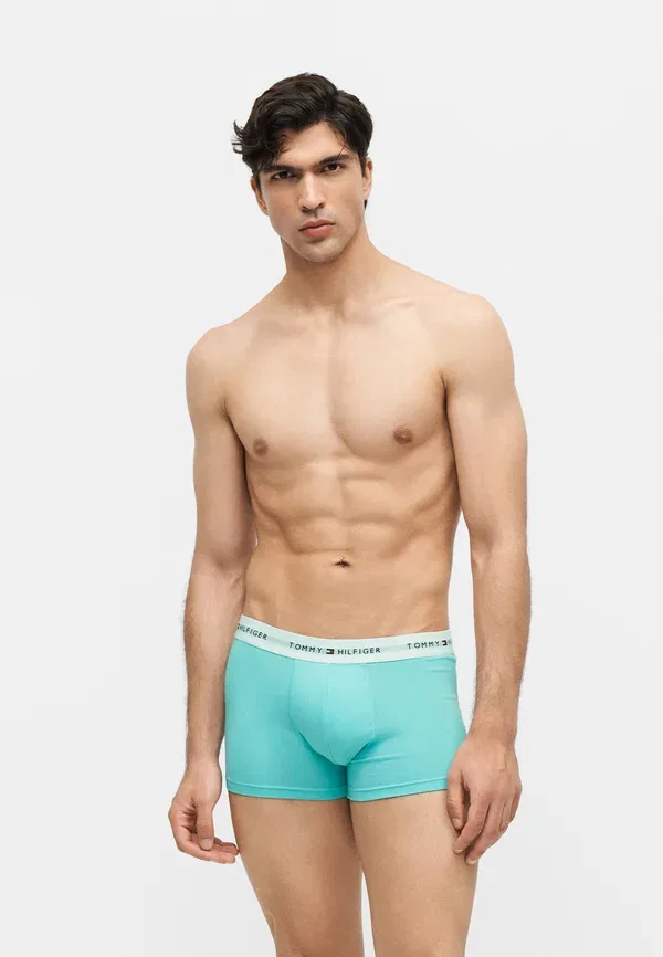 Трусы Tommy Hilfiger Signature 5 pack trunks, черный — фото 2