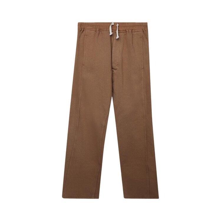 

Брюки Rick Owens Kids Pusher Pants, цвет Khaki/Brown