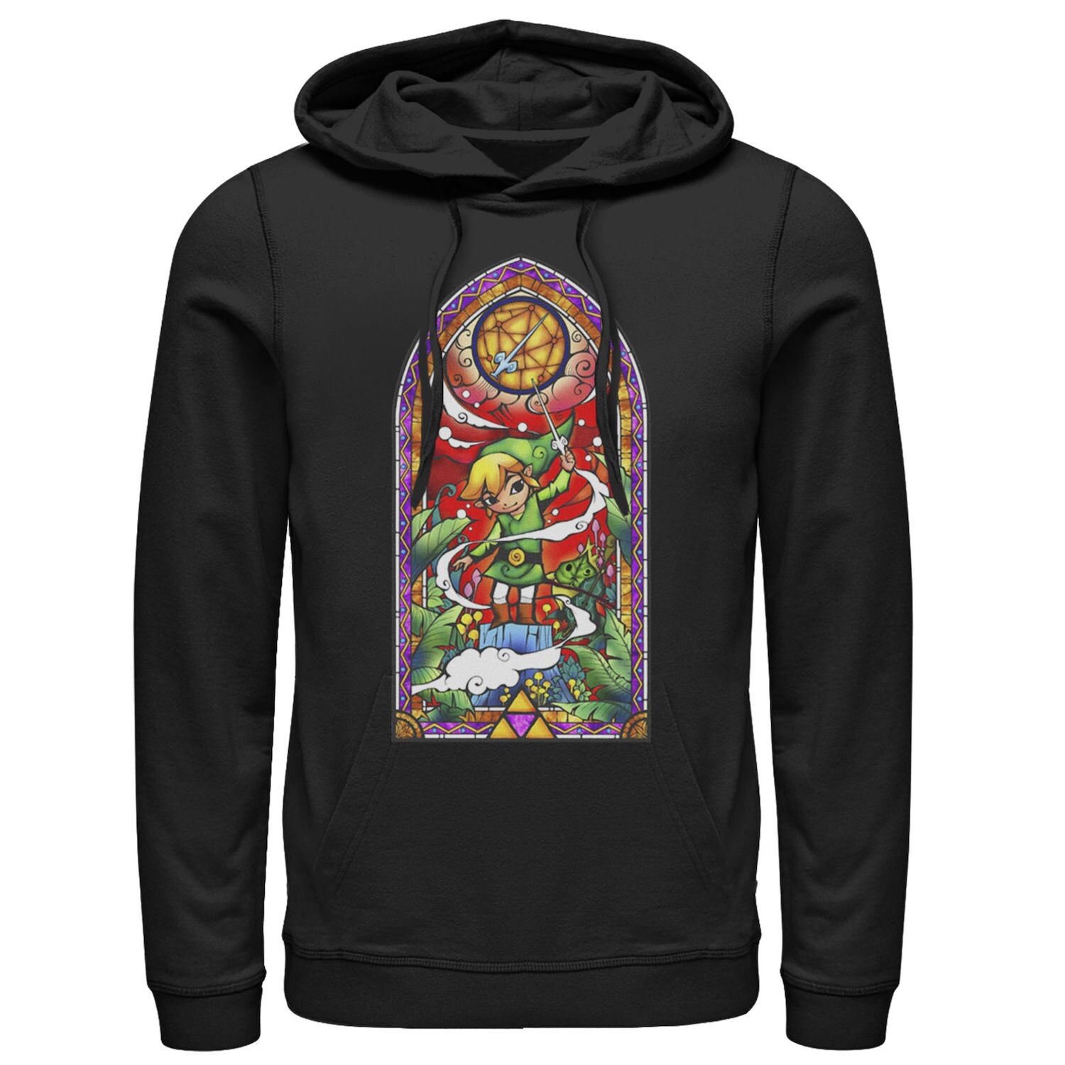 

Мужская толстовка с витражами Nintendo Zelda Wind Waker Licensed Character