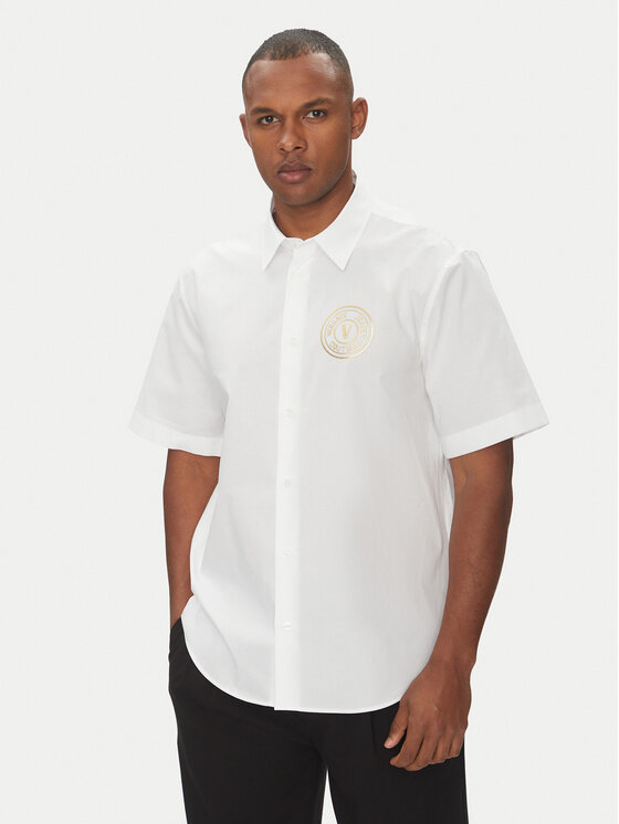 

Рубашка обычного кроя 78GALY11 Versace Jeans Couture, белый