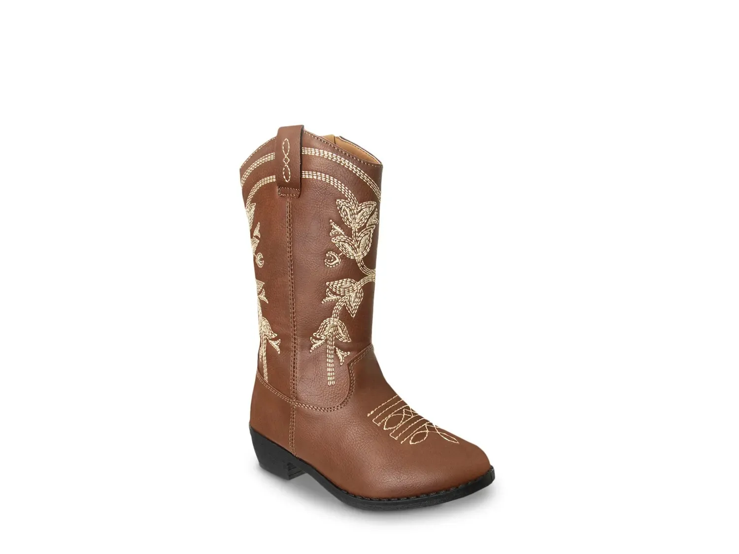 

Ботинки Kensie Zip Up Western Boot - детские, темно-коричневые