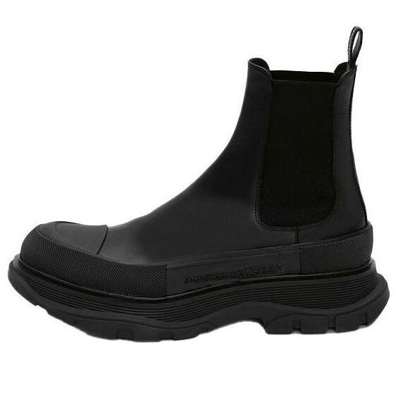 

Кроссовки tread slick ankle boot 'black silver' Alexander Mcqueen, черный