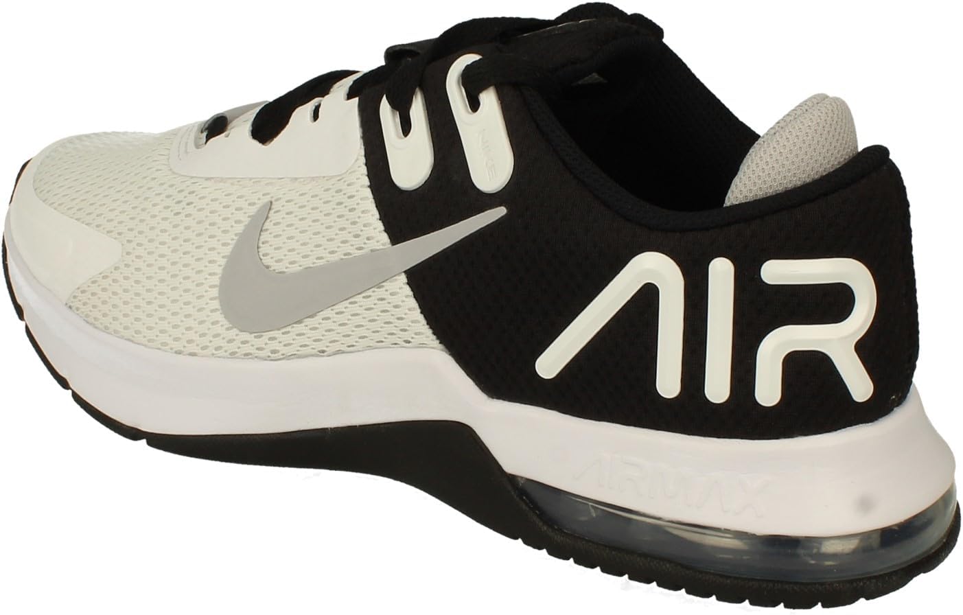 Мужские кроссовки для гимнастики Nike Air Max Alpha Trainer 4, белый/черный/серый — фото 2