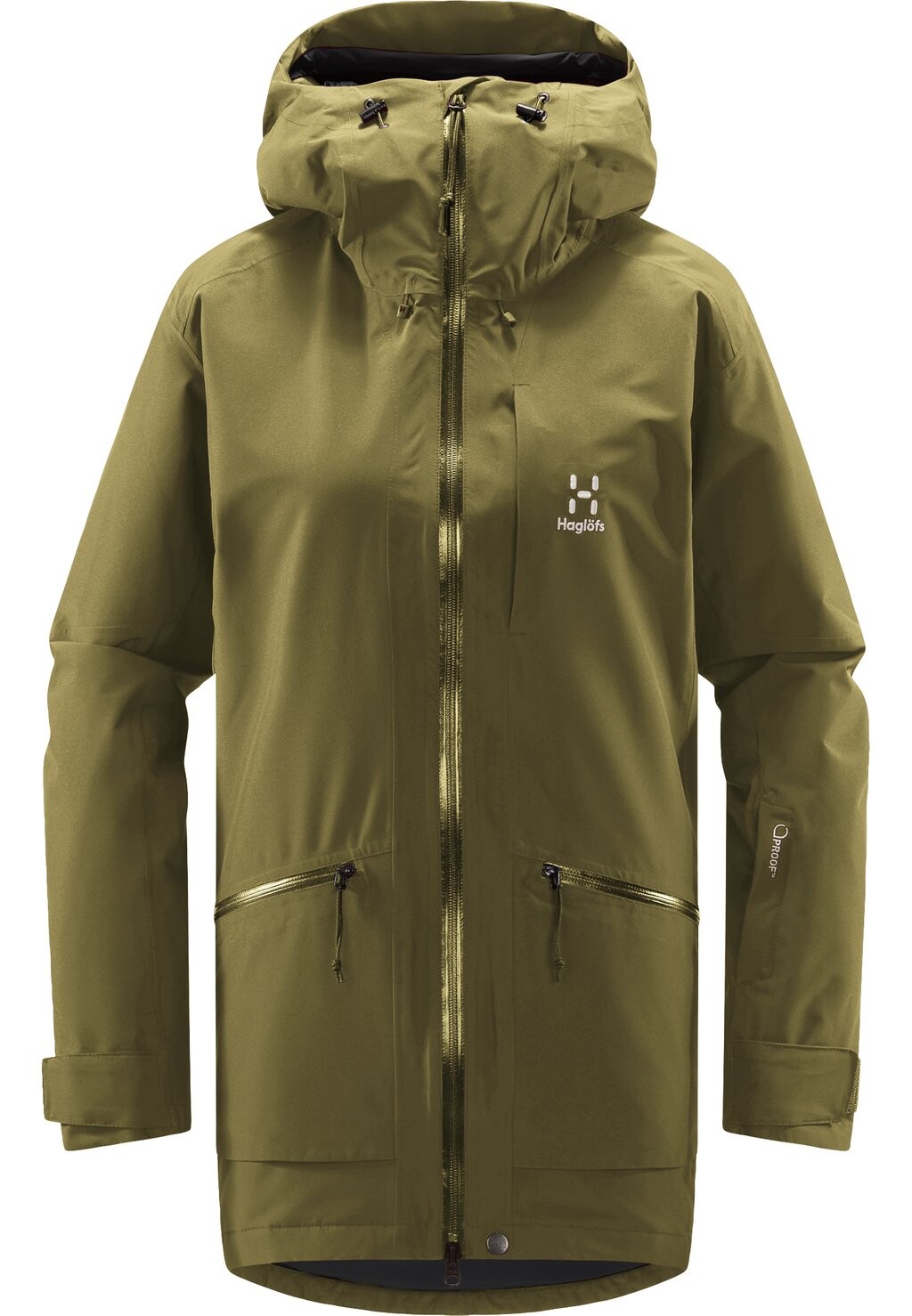 

Водонепроницаемая куртка LUMI INSULATED Haglöfs, цвет Mottled Dark Green