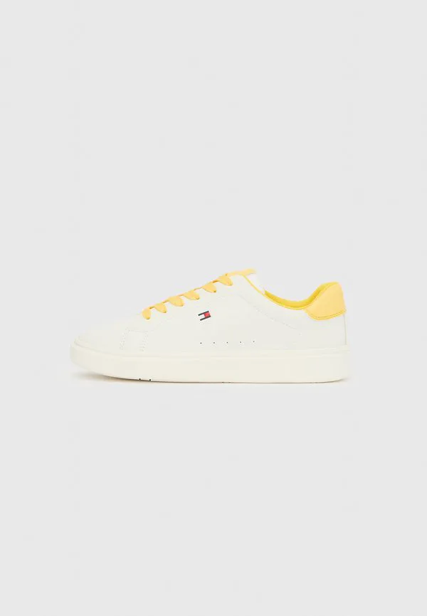 Кроссовки унисекс cooper Tommy Hilfiger, White/Yellow
