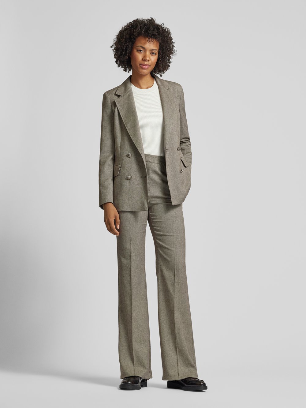 

Костюмные брюки в крапчатом стиле, модель «ДОРОТИ» Marella, светло-коричневый