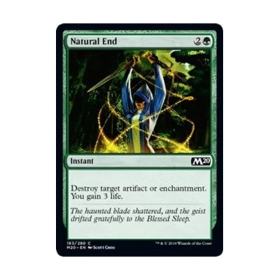 

CCG Естественный конец (С), MTG - Core Set 2020