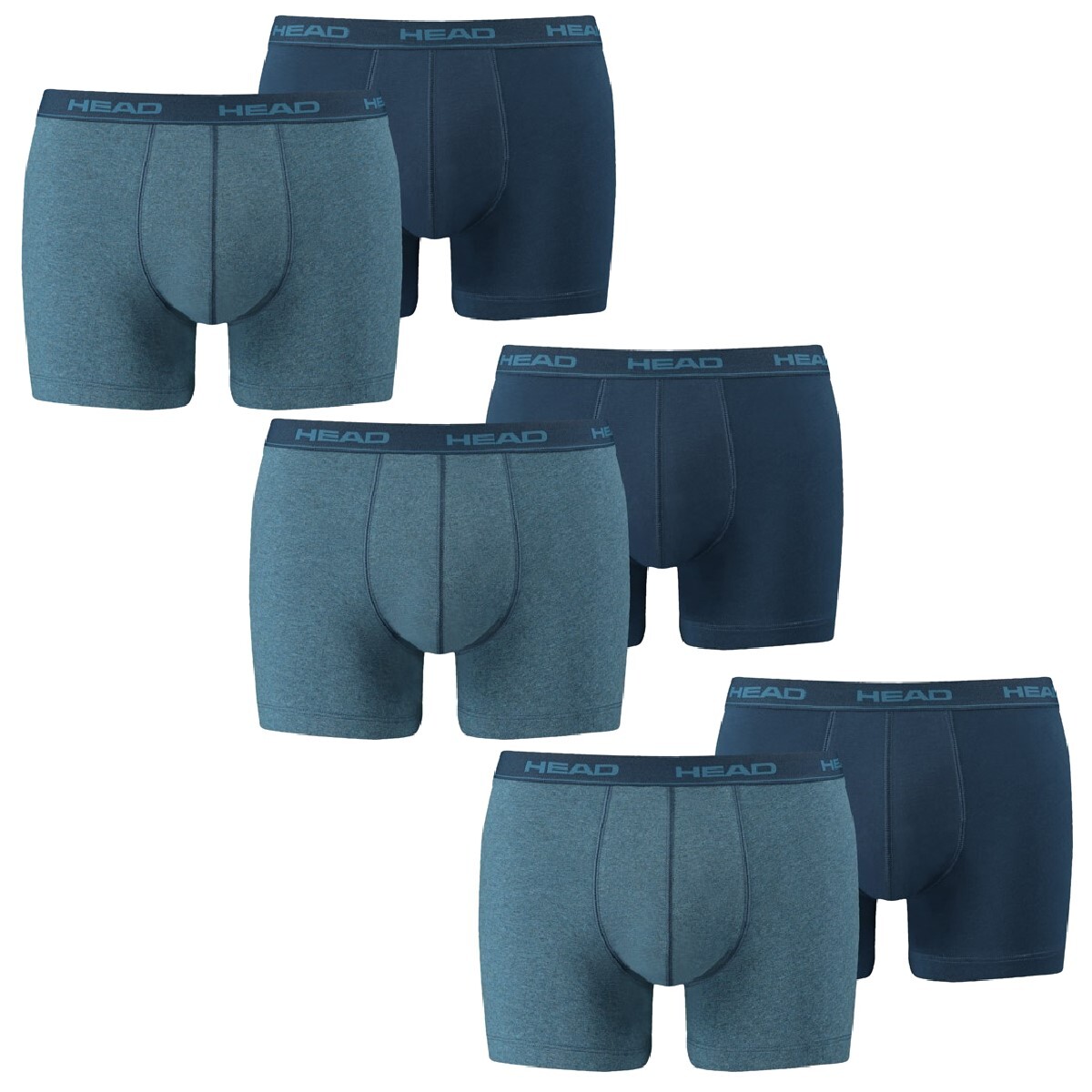 

Боксеры HEAD Boxershorts 6 шт, цвет 494 - Blue Heaven