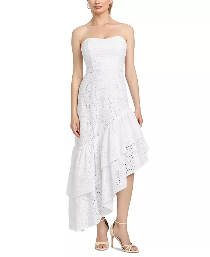 

Женское платье Joyce без рукавов с вырезом "сердечко" GUESS, белый