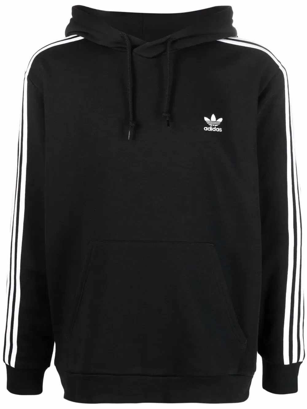 Худи Adicolor Classics с тремя полосками Adidas, черный