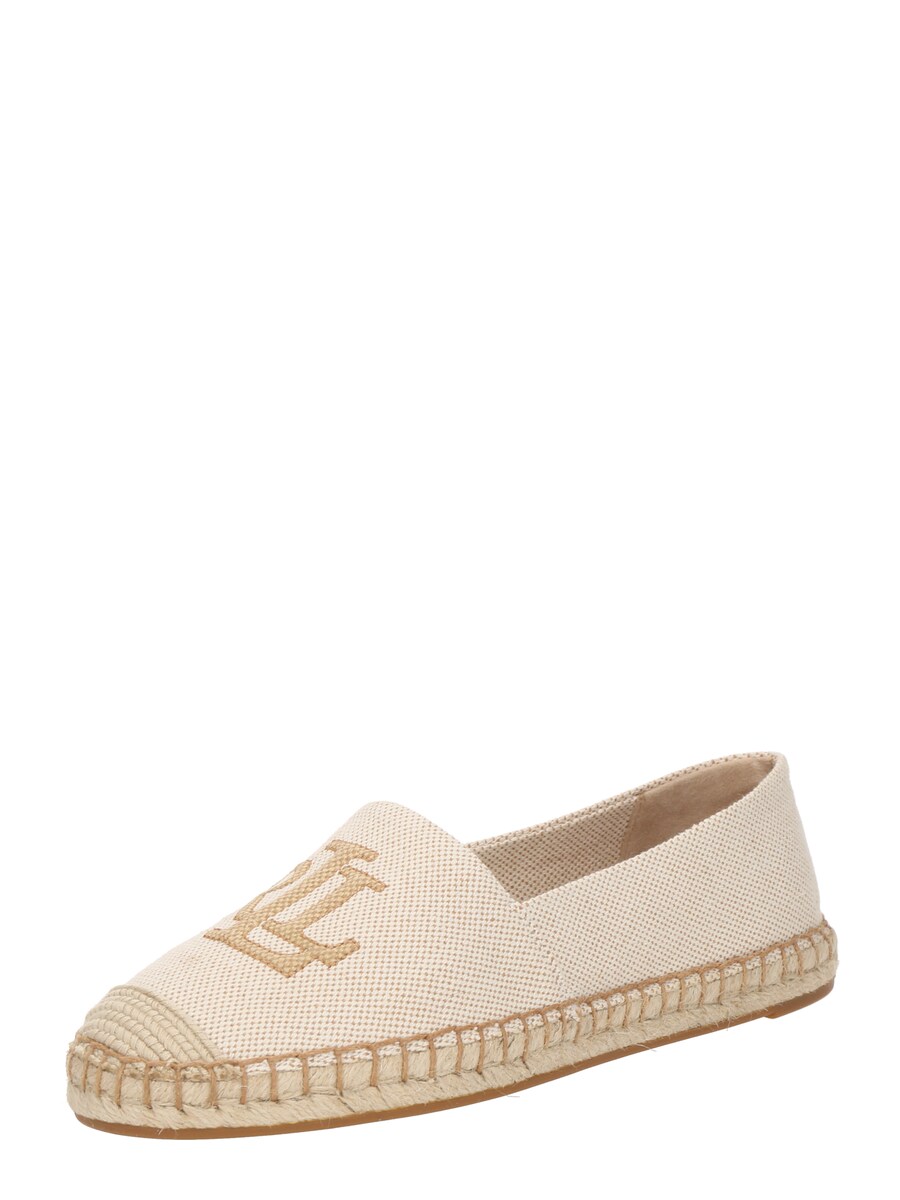 Эспадрильи Lauren Ralph Lauren CAMERYN, цвет Light beige/Dark beige