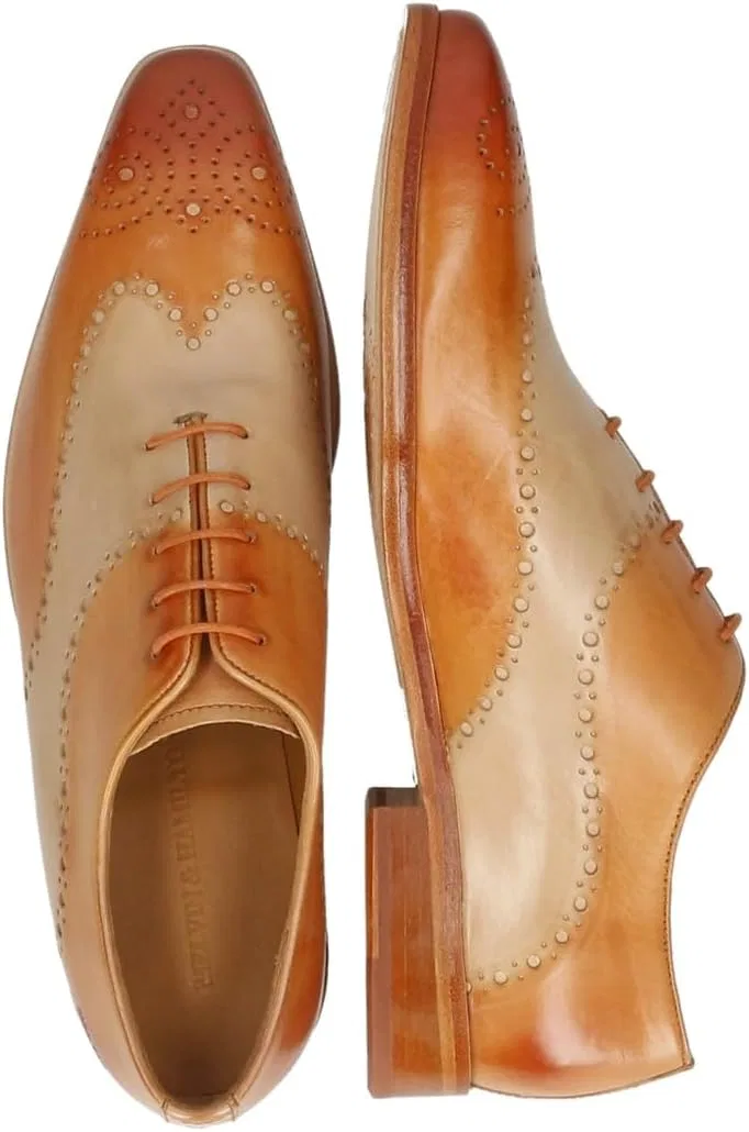 Мужские туфли Melvin & Hamilton Oxford Lance 41, Orange — фото 2