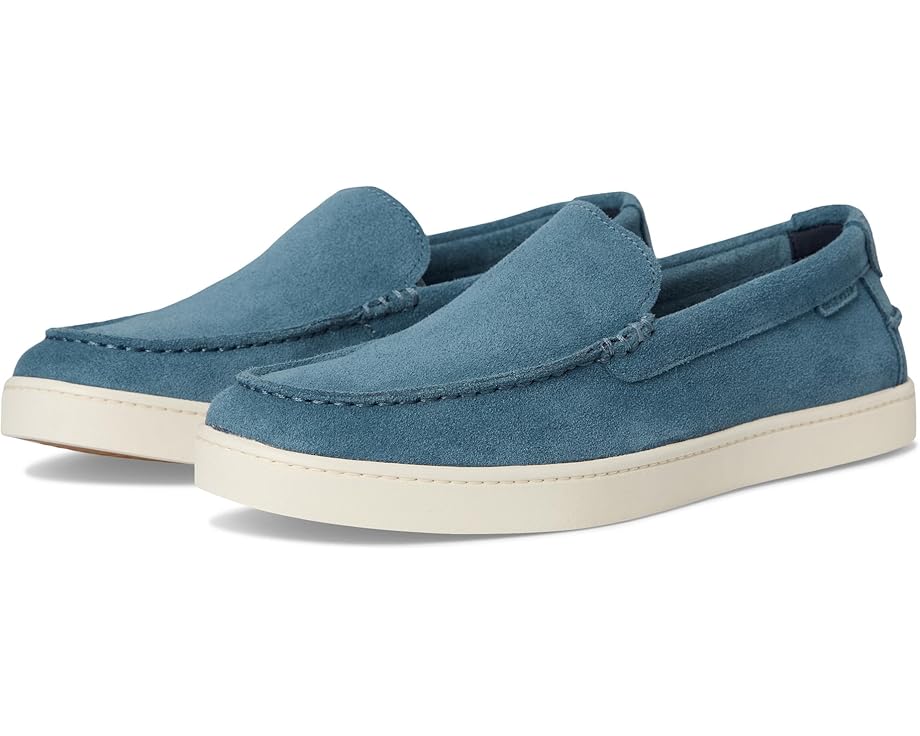 

Лоферы Cole Haan Pinch Weekender Venetians, цвет China Blue Suede/Ivory